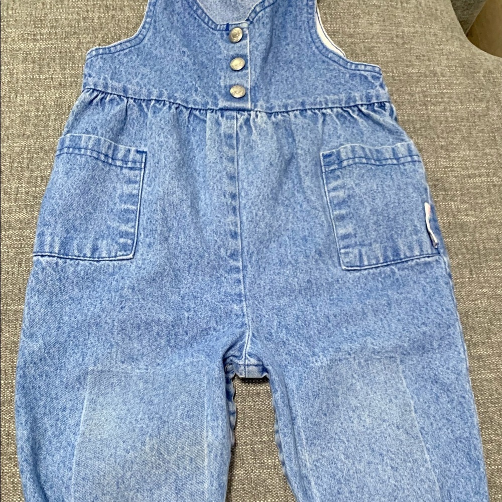 Vintage Healthtex 18 Months Blue Jean Overalls